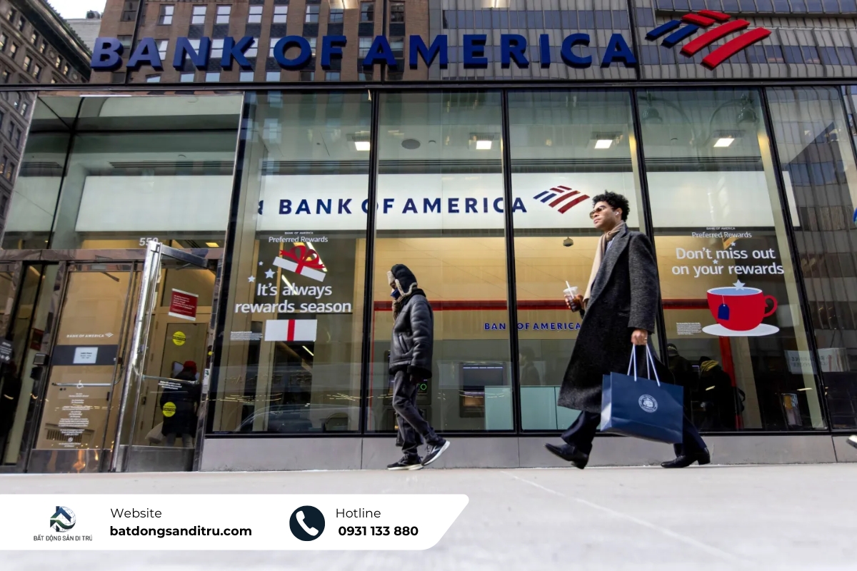Bank of America - ngân hàng có quy mô to thứ 2 tại Mỹ 