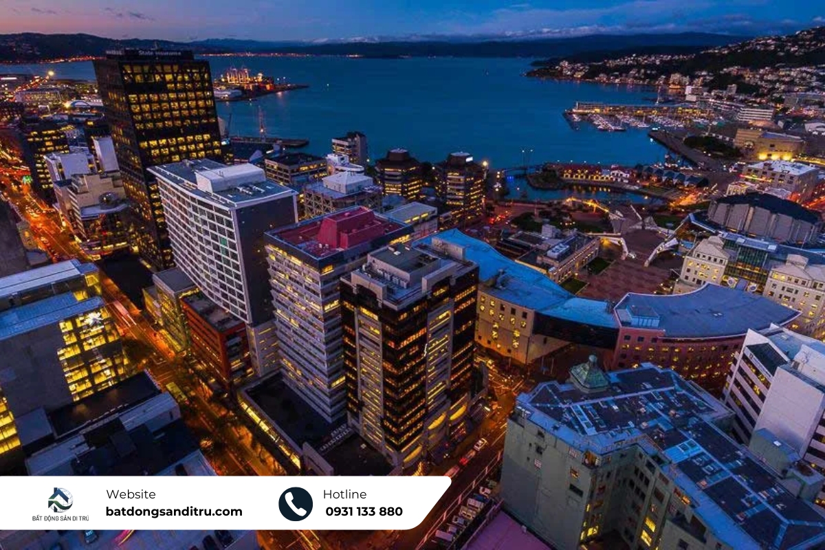 Khí hậu ở New Zealand tương đối mát mẻ 